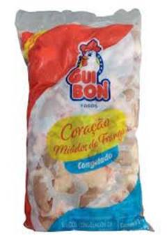 CORACAO DE FRANGO GUIBON PCT CX 18KG