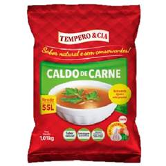 CALDO DE CARNE TEMP E CIA PCT 1KG FD10KG