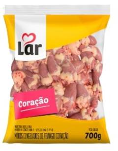 CORACAO FRANGO LAR PCT0,700GR CX16,80KG
