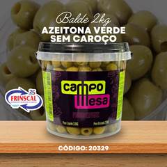 AZEITONA VERDE S/CAROCO CAMPOMESA BD 2KG