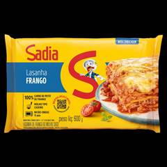 LASANHA FRANGO AO MOLHO SUGO SADIA 600GR CX 3,6KG