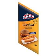 REQUEIJAO CHEDDAR IPANEMA BISNAGA 6X1,2KG