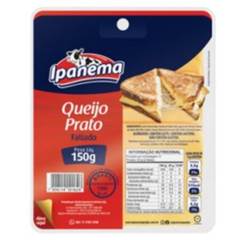QUEIJO PRATO FATIADO 21X150GR