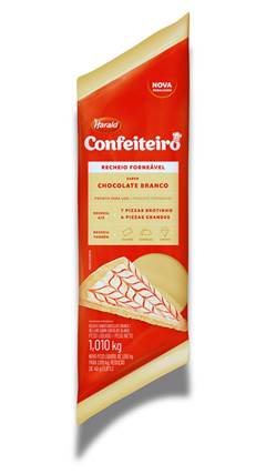RECHEIO FORNEAVEL CHOCOLATE BRANCO CONFEITEIRO 8X1,01KG