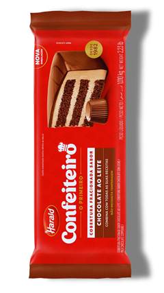 COBERTURA BARRA CHOCOLATE AO LEITE CONFEITEIRO 10X1,01KG