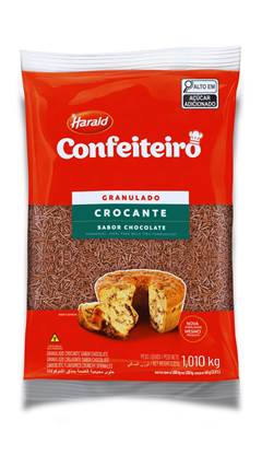 GRANULADO CROCANTE ESCAMAS CONFEITEIRO 10X1,01KG