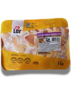FILE DE COXA FRANGO LAR BANDEJA CX 14KG