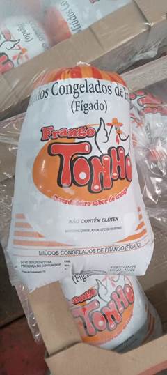 FIGADO DE FRANGO CONG TONHO CAIXA 20KG