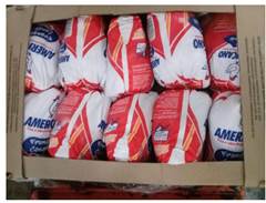 FRANGO CONGELADO AMERICANO CX 20KG