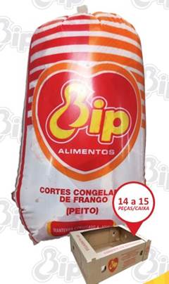 PEITO DE FRANGO INTERFOLHADO BIP CX 18KG