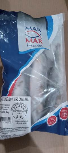 CAVALINHA 4/6 PECAS PACOTE 1KG CAIXA 15KG