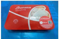 SOBRECOXA DE FRANGO BONASA BANDEJA CAIXA 12KG