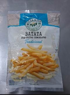 BATATA PALITO DUJARDINI PACOTE 400 GRAMAS CAIXA 10KG